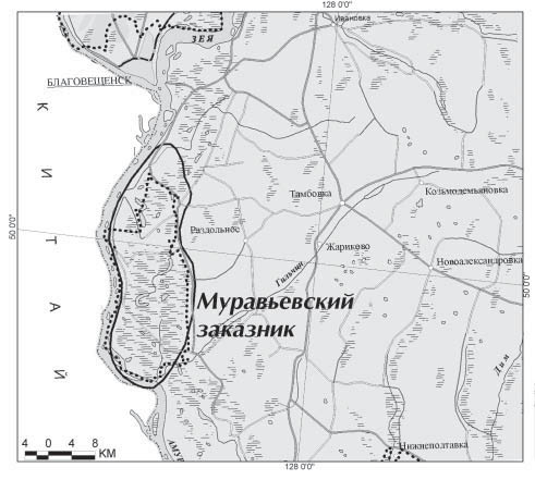 Южная часть Зейско-Буреинской равнины, водно-болотное угодие