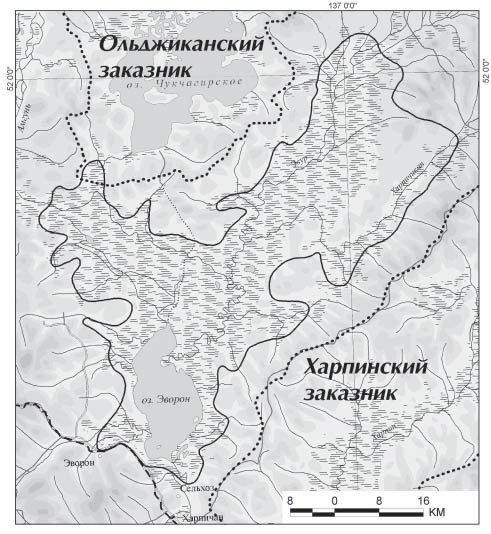 Озеро Эворон, водно-болотное угодие