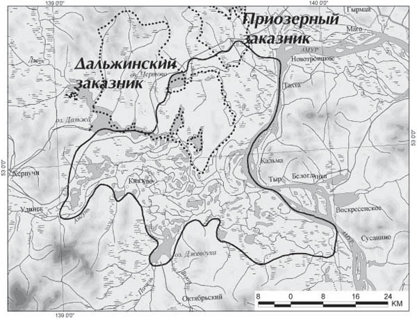 Низовья реки Амгунь, водно-болотное угодие