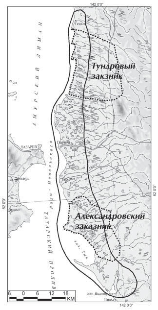 Заливы и озёра северо-западного Сахалина, водно-болотное угодие