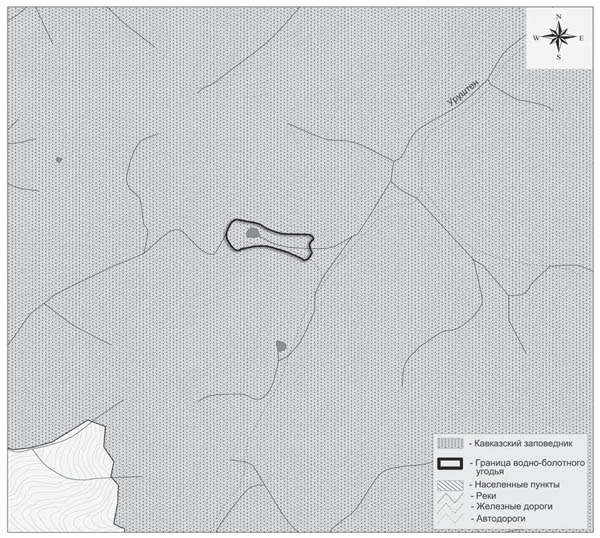 Высокогорный озёрно-болотный комплекс реки Дзитаку, водно-болотное угодие